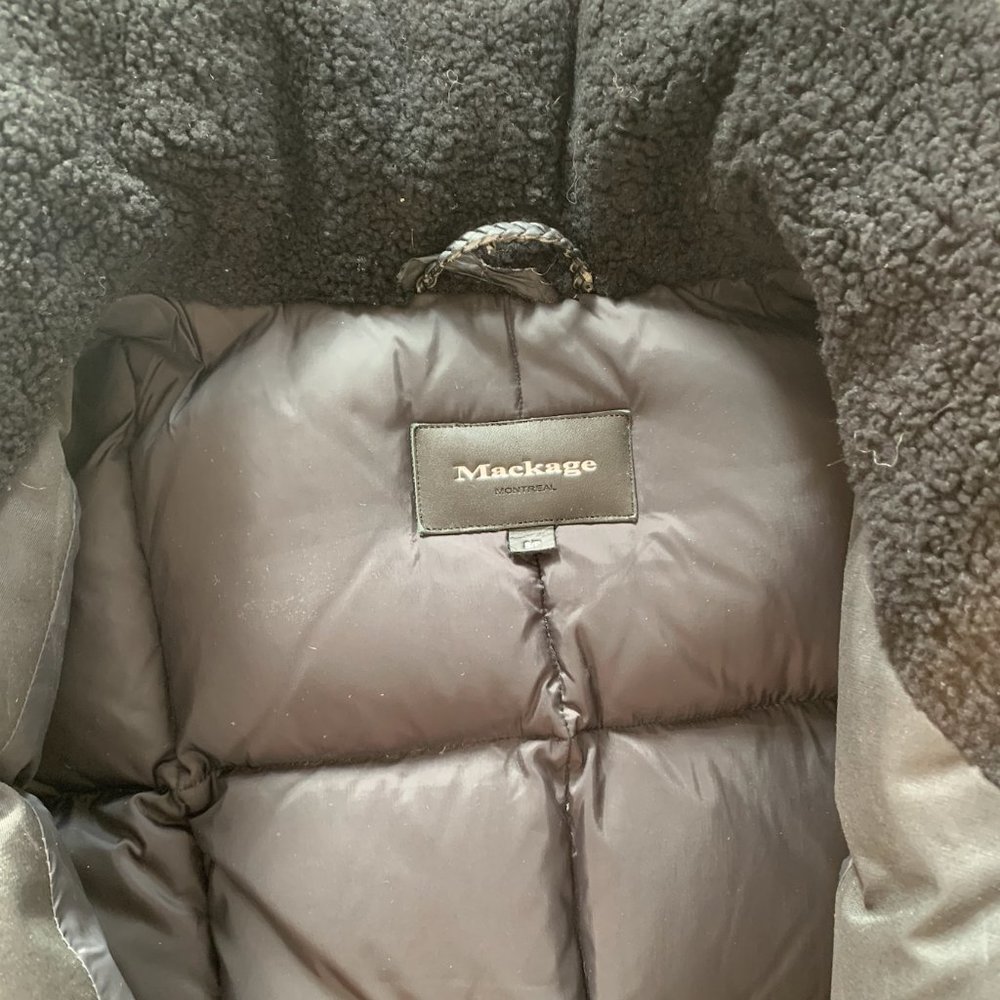 Mackage Kay Parka Coat with Real Fur - Picture 4 of 4
